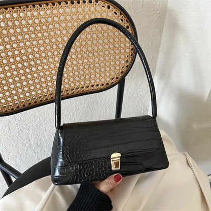 French Shoulder Bag Casual Simple 2024 Korean Style Small Square Bag Designer Bags Luxury Crossbody Bags for Women
