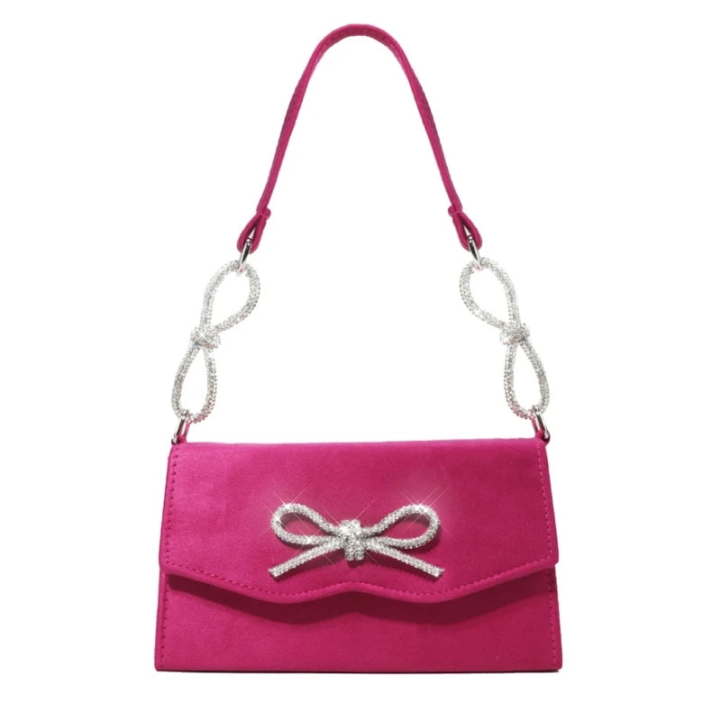 French Style Bowknot Women Bag Sophisticated Bowknot Handbag Fashionable Bag for Women Add to Your Night Out