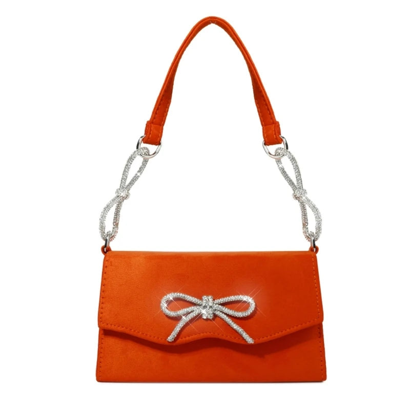 French Style Bowknot Women Bag Sophisticated Bowknot Handbag Fashionable Bag for Women Add to Your Night Out