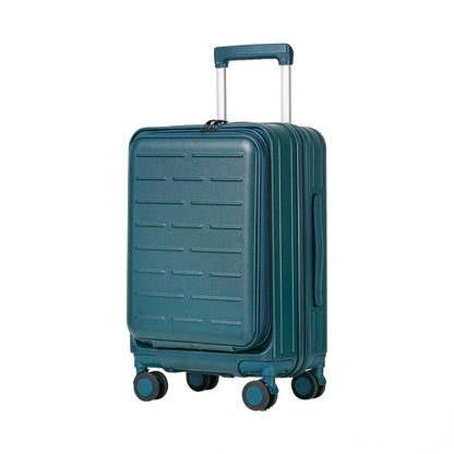 Front open lid trolley box 29 inch large capacity luggage 24 inch zipper expandable travel box 20 inch boarding box