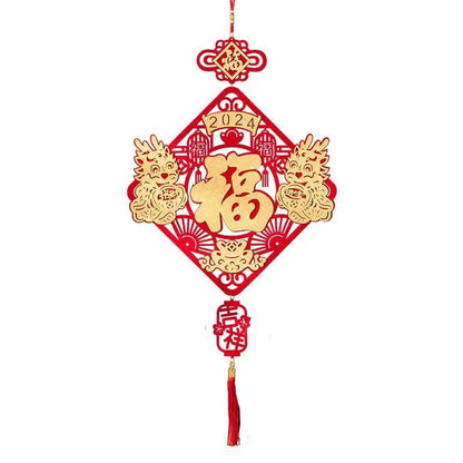 Fu Chinese knot hanging decoration 2024 new pendant moving to new home decoration supplies for the New  Feng shui decorationlies