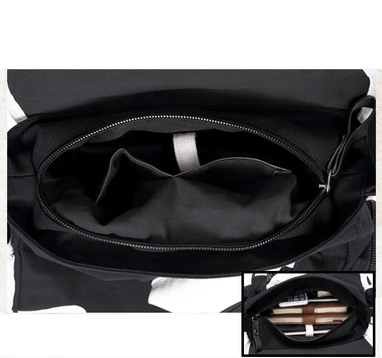 Fullmetal Alchemist Death Note Cosplay Handbag Messenger Bag Students Shoulders Bags