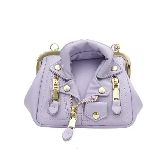 Fun Jacket Design Women Purses and Handbags Designer Chain Shoulder BagsLadies Party Clutches Leather Female Crossbody Bag 2023