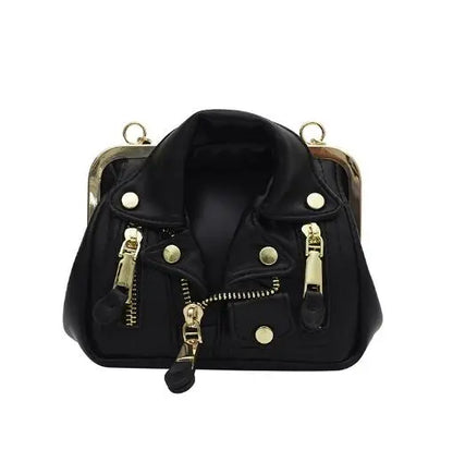 Fun Jacket Design Women Purses and Handbags Designer Chain Shoulder BagsLadies Party Clutches Leather Female Crossbody Bag 2023