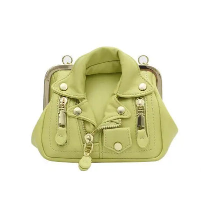 Fun Jacket Design Women Purses and Handbags Designer Chain Shoulder BagsLadies Party Clutches Leather Female Crossbody Bag 2023