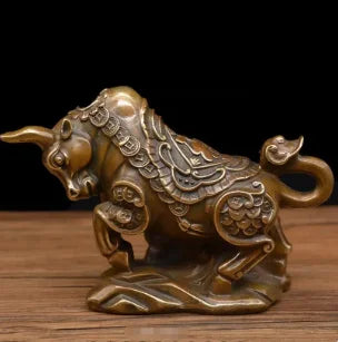 Funiu Zodiac Bronze Ox Gift Craft Bronze Ornament