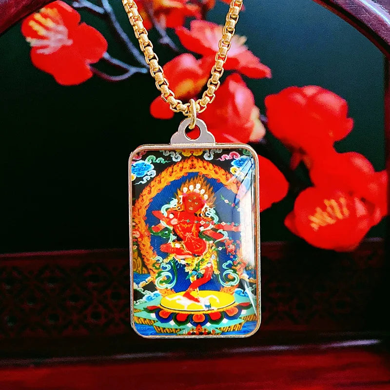 GOOD Asia Thailand Tibet efficacious increase wealth kill demons disasters Amulet goddess Kurukulle Buddha Pendant