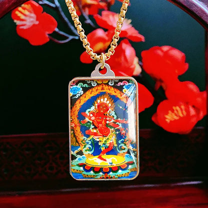 GOOD Asia Thailand Tibet efficacious increase wealth kill demons disasters Amulet goddess Kurukulle Buddha Pendant