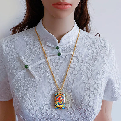 GOOD Asia Thailand Tibet efficacious increase wealth kill demons disasters Amulet goddess Kurukulle Buddha Pendant