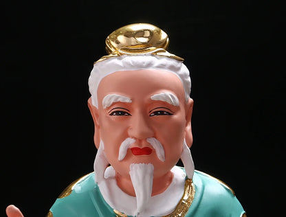 GOOD Asia chinese medicine Science Ancestor Medicine enshrine God statue bless safety health good luck statue