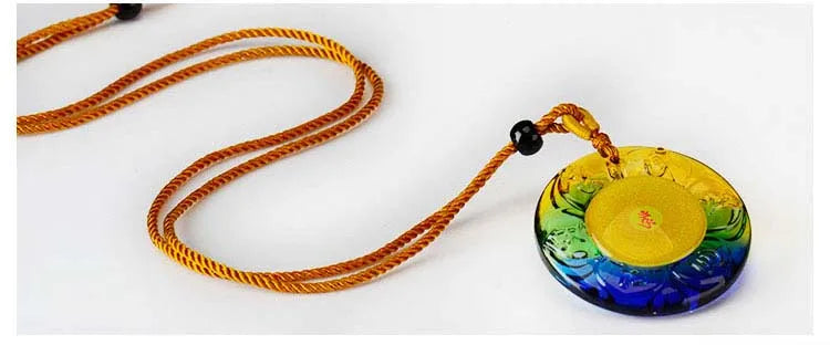 GOOD Buddhist supplies # 10PCS # Greco-Buddhist pocket travel efficacious Mascot # the Buddha bless Crystal Pendant Amulets