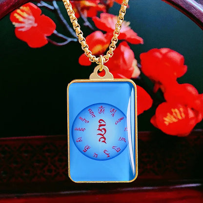 GOOD Guru Rinpoche Mandala Buddha Pendant Asia Thailand Tibet efficacious safety good luck exorcise evil spirit Amulet