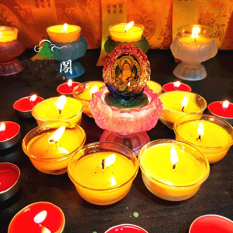 GOOD LUCK  Buddhist supplies Greco-Buddhist pocket travel efficacious Mascot Yellow Jambhala Buddha Crystal Pendant Amulet