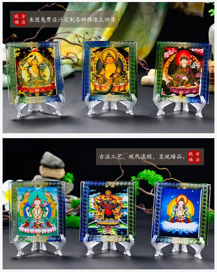 GOOD # Wholesale Buddhist supplies Temple HOME altar crystal RU LAI Shakyamuni Buddha ornament statue