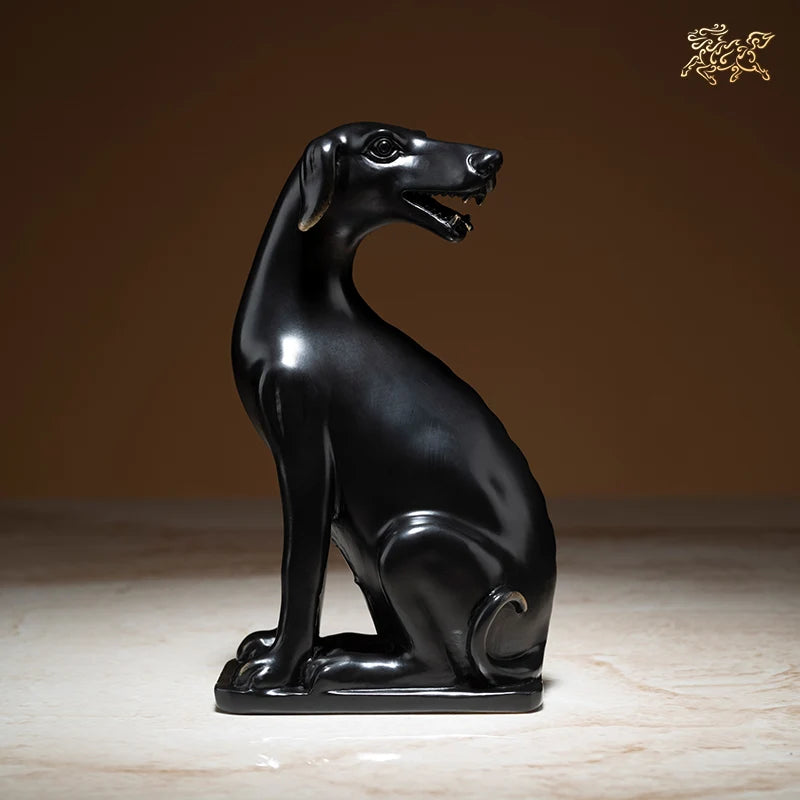 GOOD family home Shop business bring wealth fortune FENG SHUI brass carving GOOD LUCK Prosperous dog statue