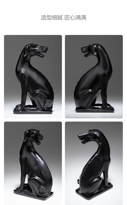GOOD family home Shop business bring wealth fortune FENG SHUI brass carving GOOD LUCK Prosperous dog statue