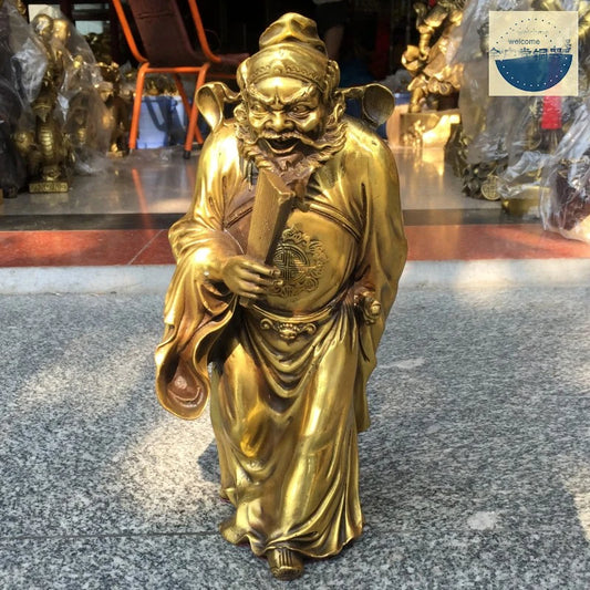 GOOD office home  FENG SHUI Talisman Protection -exorcise evil spirits Money Drawing Zhong Kui God statue 28CM