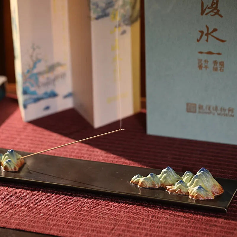 GUANFU (GUANFU) Guan Fu Shan Fu Shui Xiang Insert New Upgrade with Xiang One Tube Green Landscape Three-dimensional Edition