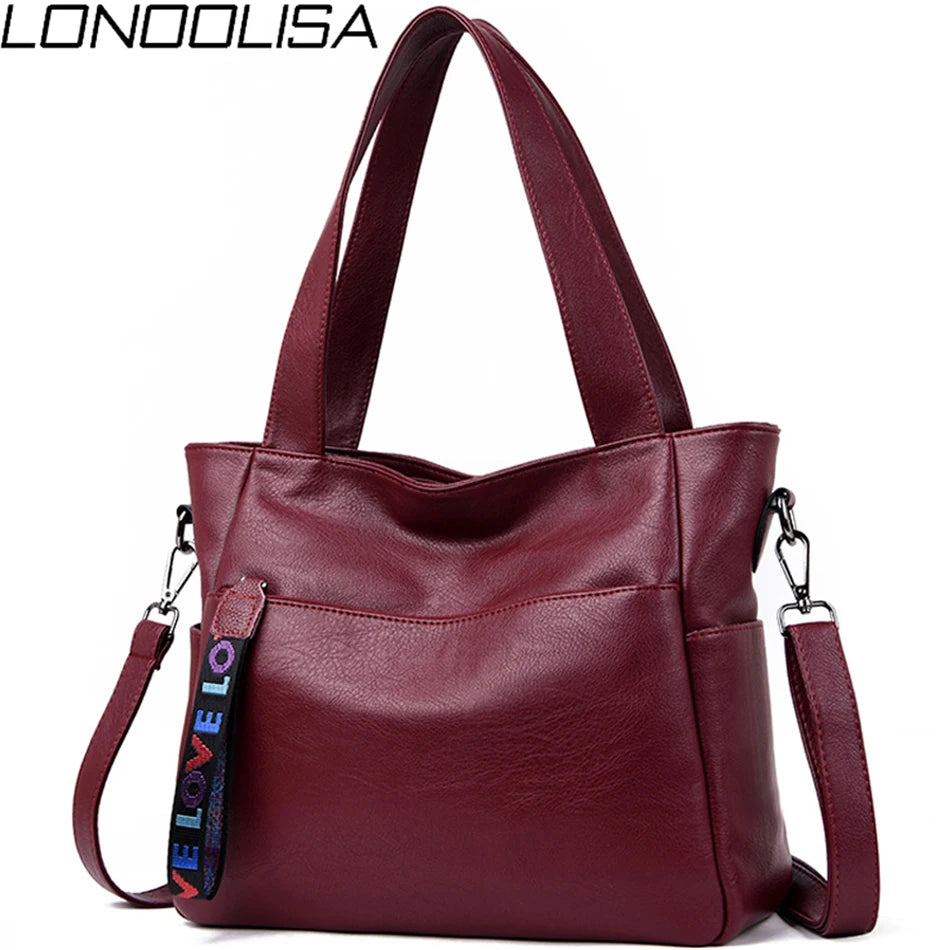 Genuine Brand Ladies Soft Leather Shoulder Bag Luxury Handbags Women Bags Designer Hand Bags For Women 2022 New High Quality Sac
