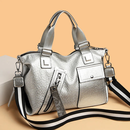 Genuine Brand Leather Handbag Women Bags 2022 Luxury Large Capacity Ladies Shoulder Messenger Bag Designer Female Crossbody Tote