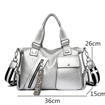 Genuine Brand Leather Handbag Women Bags 2022 Luxury Large Capacity Ladies Shoulder Messenger Bag Designer Female Crossbody Tote
