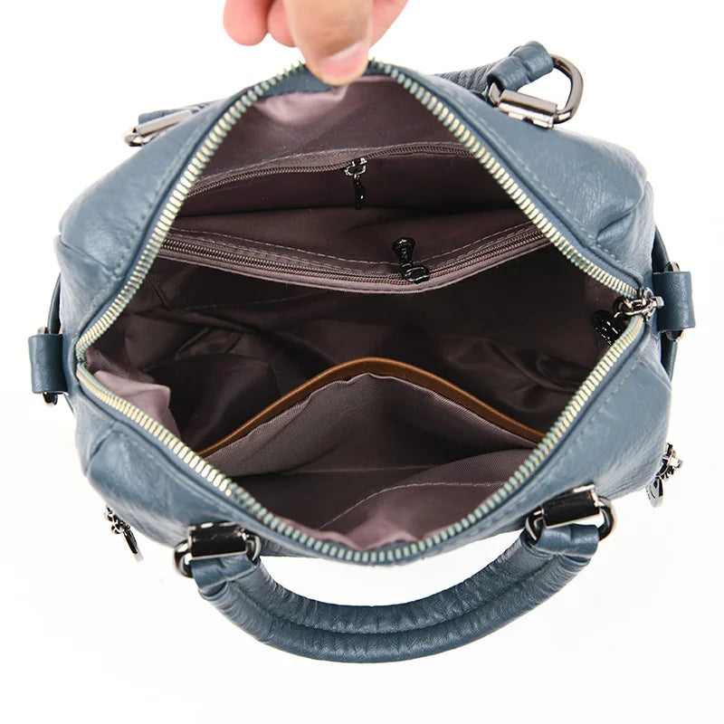 Genuine Brand Sac A Main Soft Leather Shoulder Bags for Women 2023 Luxury Women's Crossbody Bag Designer High Quality Handbags
