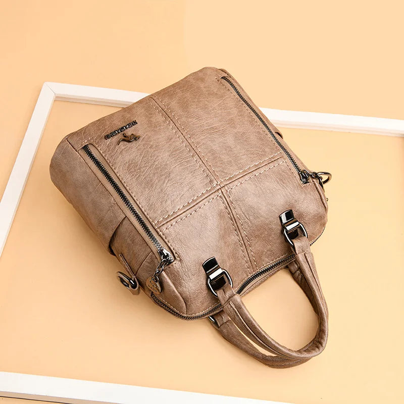 Genuine Brand Sac A Main Soft Leather Shoulder Bags for Women 2023 Luxury Women's Crossbody Bag Designer High Quality Handbags