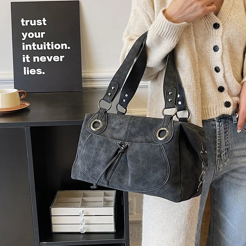Genuine Brand Soft Leather Top-handle Bags Female Handbags Women Shoulder Crossbody Totes Messanger Bag Large Capacity Big Sac