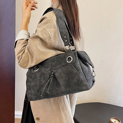 Genuine Brand Soft Leather Top-handle Bags Female Handbags Women Shoulder Crossbody Totes Messanger Bag Large Capacity Big Sac