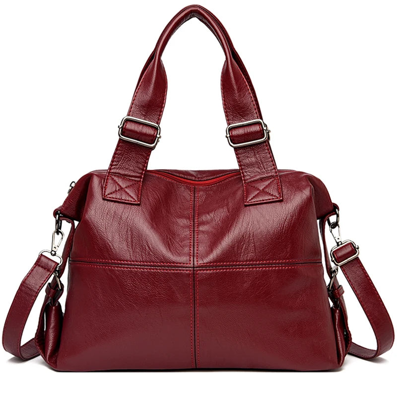 Genuine Brand Women Tote Bag High Quality Leather Bags for Women 2023 Ladies Large Top-handle Shoulder Crossbody Sling Bag Sac