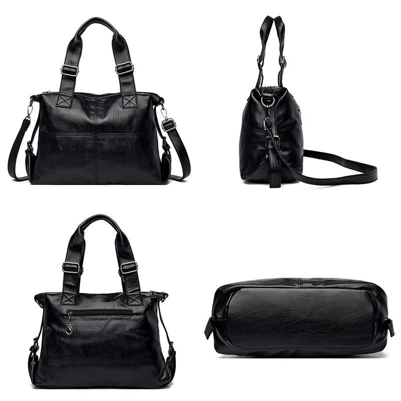 Genuine Brand Women Tote Bag High Quality Leather Bags for Women 2023 Ladies Large Top-handle Shoulder Crossbody Sling Bag Sac
