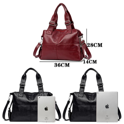 Genuine Brand Women Tote Bag High Quality Leather Bags for Women 2023 Ladies Large Top-handle Shoulder Crossbody Sling Bag Sac