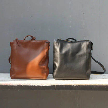 Genuine Leather Backpack For Women Casual Travel Large Capacity Back Packs High Quality Fashion Mochilas Laptop Trip Bag Bolsas