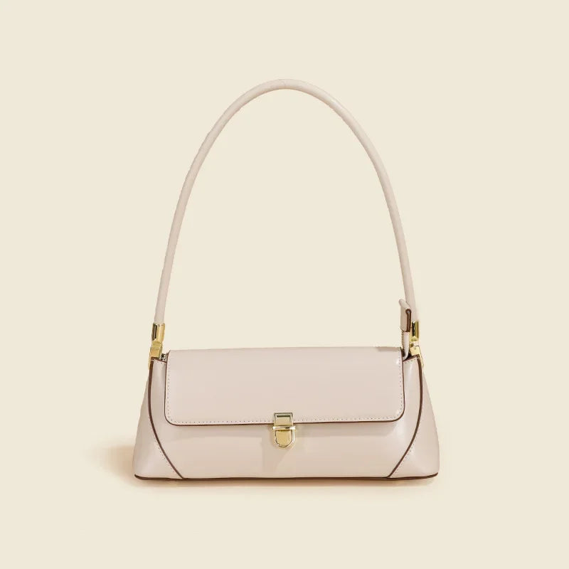 Genuine Leather Bag Spring Shoulder Bag Women's Baguette Bag Armpit Crossbody Bags for Women  Luxury Bags