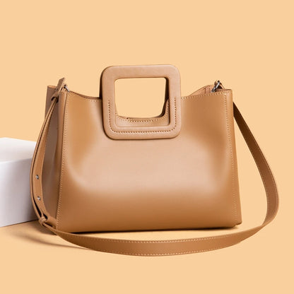 Genuine Leather Brand Women Tote Bag High Quality Handbag for Women 2022 Luxury Ladies Large Capacity Shoulder Crossbody Bag Sac