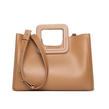 Genuine Leather Brand Women Tote Bag High Quality Handbag for Women 2022 Luxury Ladies Large Capacity Shoulder Crossbody Bag Sac
