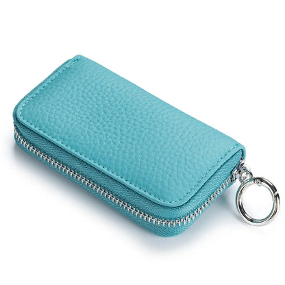 Genuine Leather Card Case Multifunctional Universal Car Key Bag