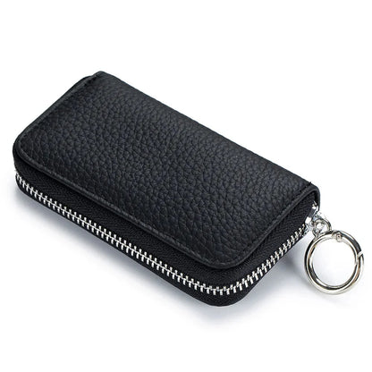 Genuine Leather Card Case Multifunctional Universal Car Key Bag