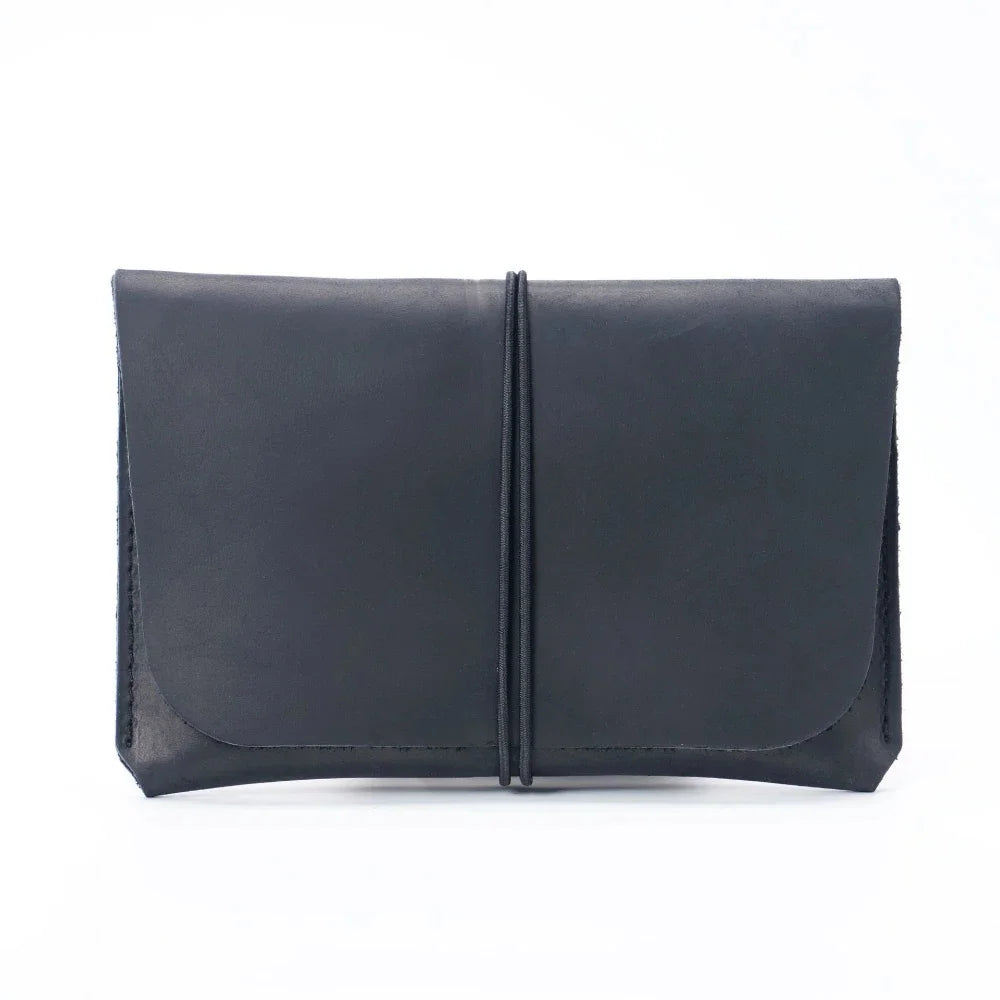 Genuine Leather Card Crazy Horse Cowhide Coin Purse Vintage Passport Bag Wallet