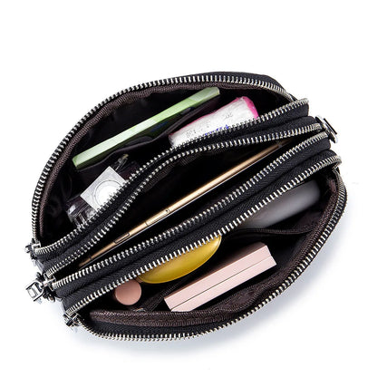 Genuine Leather Fashion Crossbody Bags for Women Mini Shoulder Bag Large Capacity Ladies Bag Purses and Handbags Bolsas De Mujer