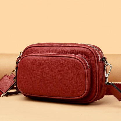Genuine Leather Luxury Tote Bag Women High-capacity High Quality Cow Leather Handbag Designer Shoulder Messenger Bags Female Sac
