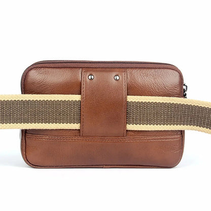 Genuine Leather Men Clutch Wrist Handy Bags Cell/Mobile Phone Case Cover Bag Fashion Pouch Belt Purse Fanny Waist Pack
