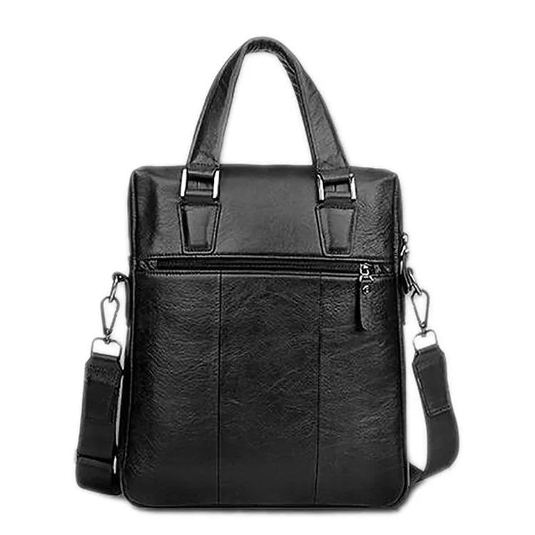 Genuine Leather Men Cross Body Shoulder Handbag Messenger Briefcase Bag Fashion Business Male Real Cowhide Tote Bags
