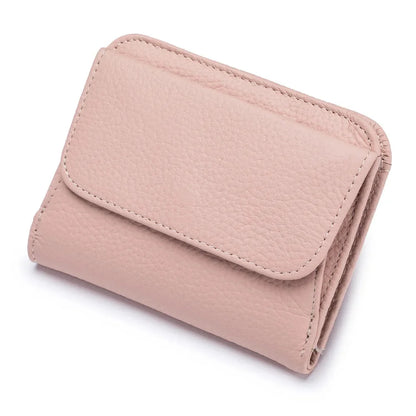Genuine Leather Purses and wallets Luxury Designer 2024 Trend Multi-Function Folds Short Wallet Card Bag Fashion Lady Coin Purse