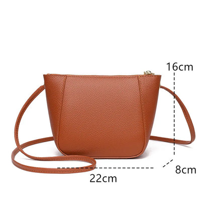 Genuine Leather Real Cowhide Ladies Fashion Women Crossbody Bags For Women 2023 High Capacity Shoulder Bag Handbag Female