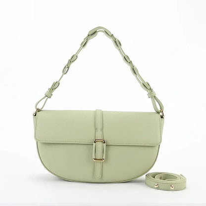 Genuine Leather Saddle For New One Shoulder s Women Handbag Designer Crossbody High Quality Underarm Bag Bolsa