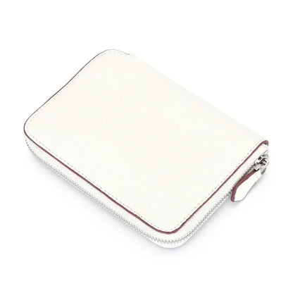 Genuine Leather Short Wallet Women Card Holders Luxury Brand Design Fashion Small Coin Purse Zipper Cowhide Men Slim Money Bag