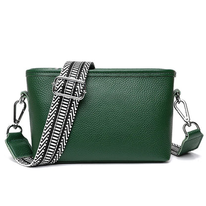 Genuine Leather Shoulder Crossbody Bag For Women 2024 High Quality Cow Leather Women's Handbag Luxury Small Female Messenger Bag