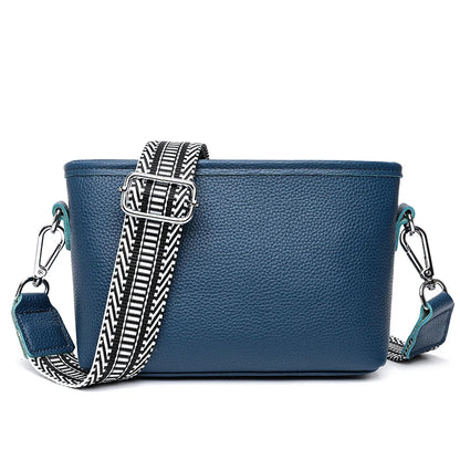 Genuine Leather Shoulder Crossbody Bag For Women 2024 High Quality Cow Leather Women's Handbag Luxury Small Female Messenger Bag