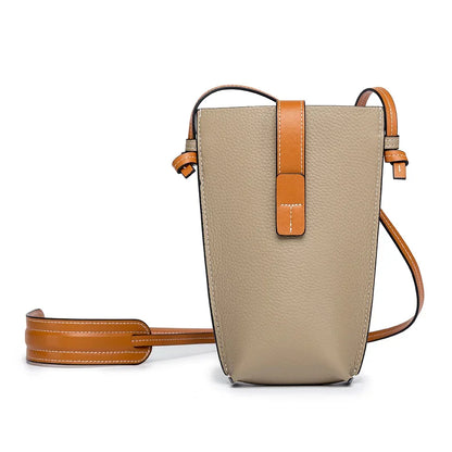 Genuine Leather Shoulder s Luxury Brands Mini Mobile Phone High Quality Women Handbags Female Messenger Bag